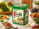Korean ssamjang seasoning with fresh ingredients.webp