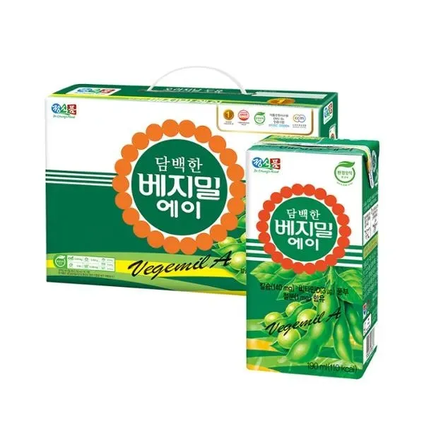 [GR-BEV-0003] JEONG Soybean Milk – Vegemil B 190ML