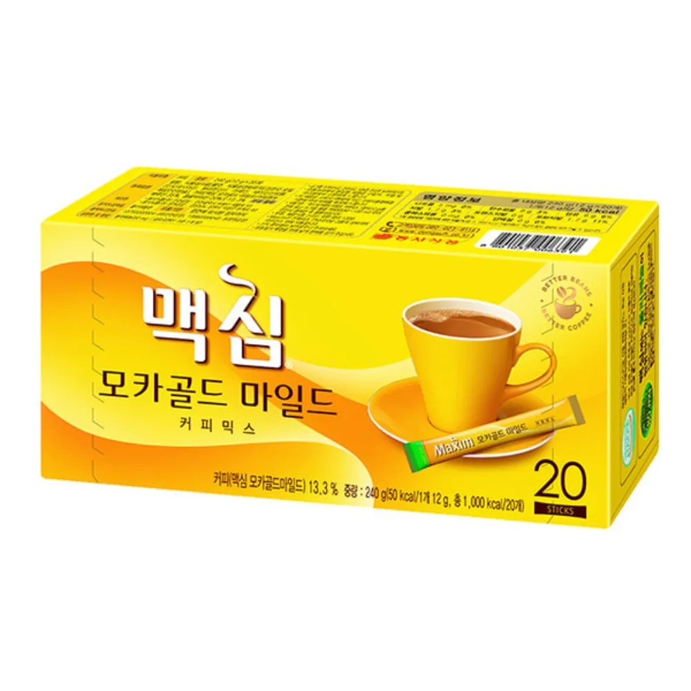 [GR-BEV-0015] DONGSUH Instant Mixed Coffee – Mocha Mild 12G*20T