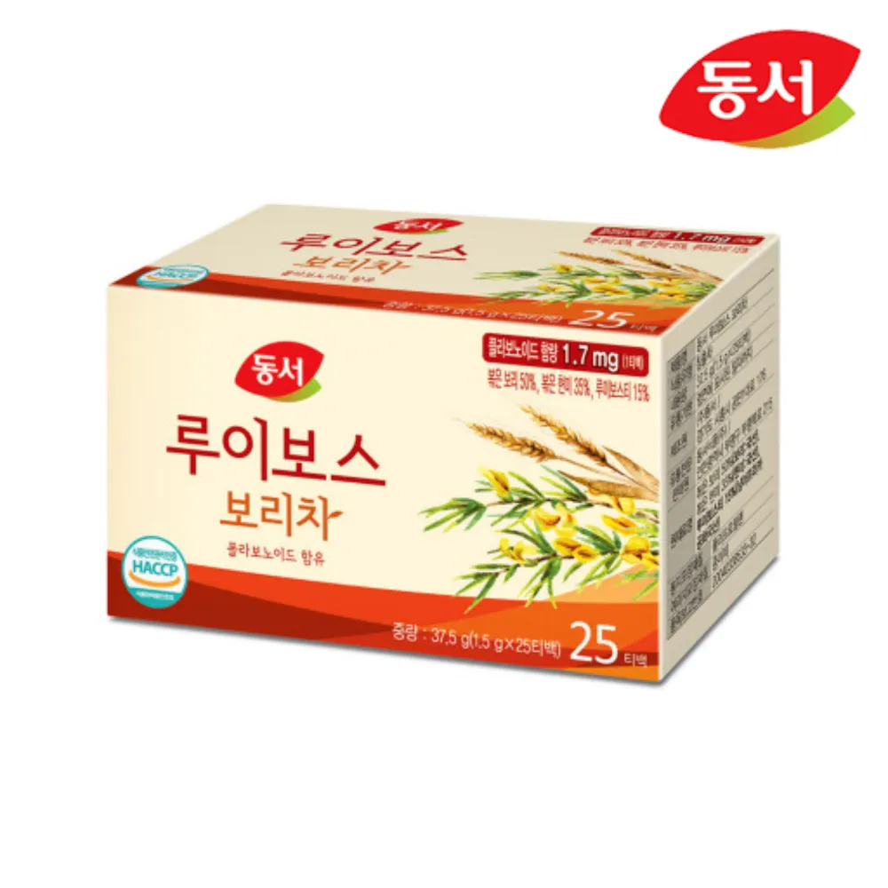 [GR-BEV-0034] 동서 루이보스 보리차차 (1.5G*25T)