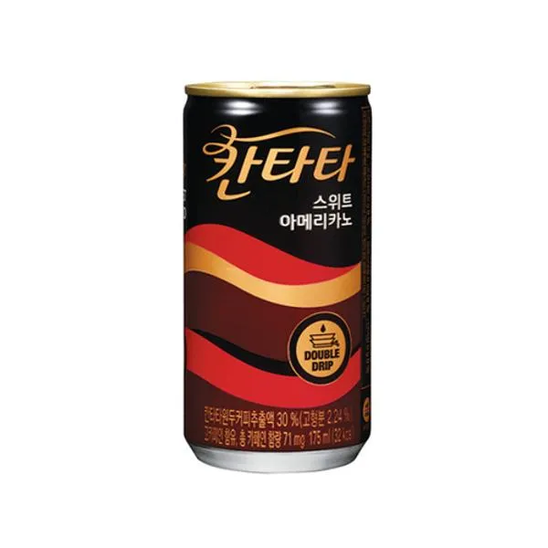[GR-BEV-0042] LOTTECHILSUNG Soft Coffee Drink – Cantata Sweet Americano 175ML