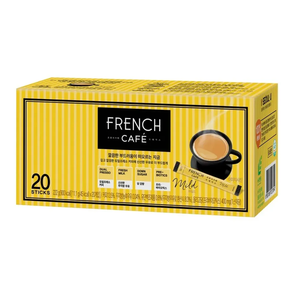 [GR-BEV-0052] NAMYANG Coffee Mix – French Café (10.9G*20T)