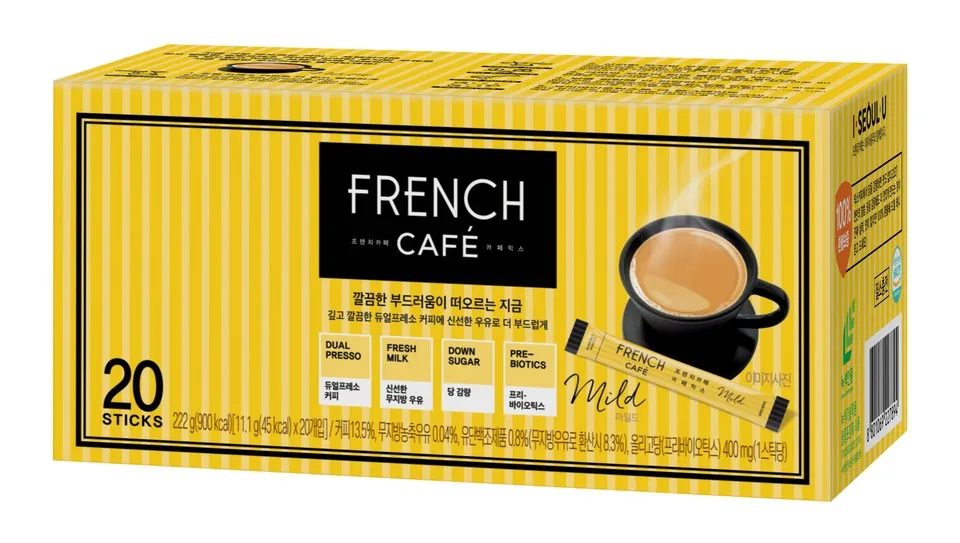 [GR-BEV-0052] NAMYANG Coffee Mix – French Café (10.9G*20T)