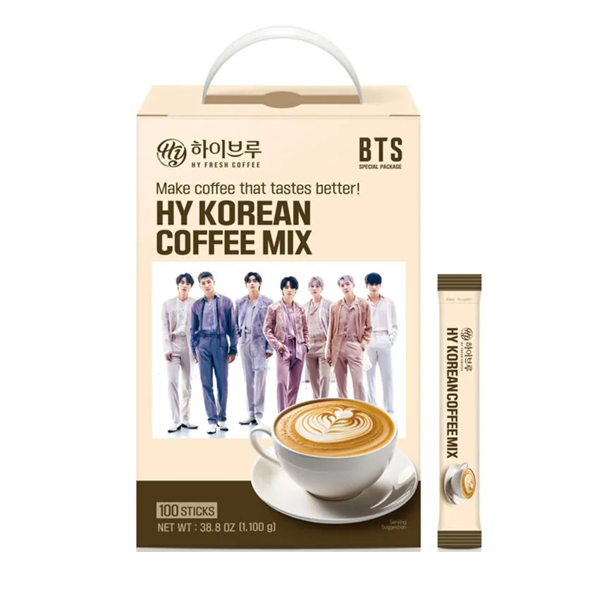 [GR-BEV-0060] hy-BTS 하이브루 커피믹스(100T)
