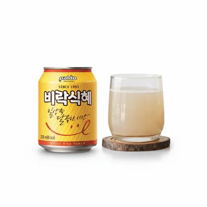 [GR-BEV-0065] 팔도음료 비락식혜(캔) 238ML