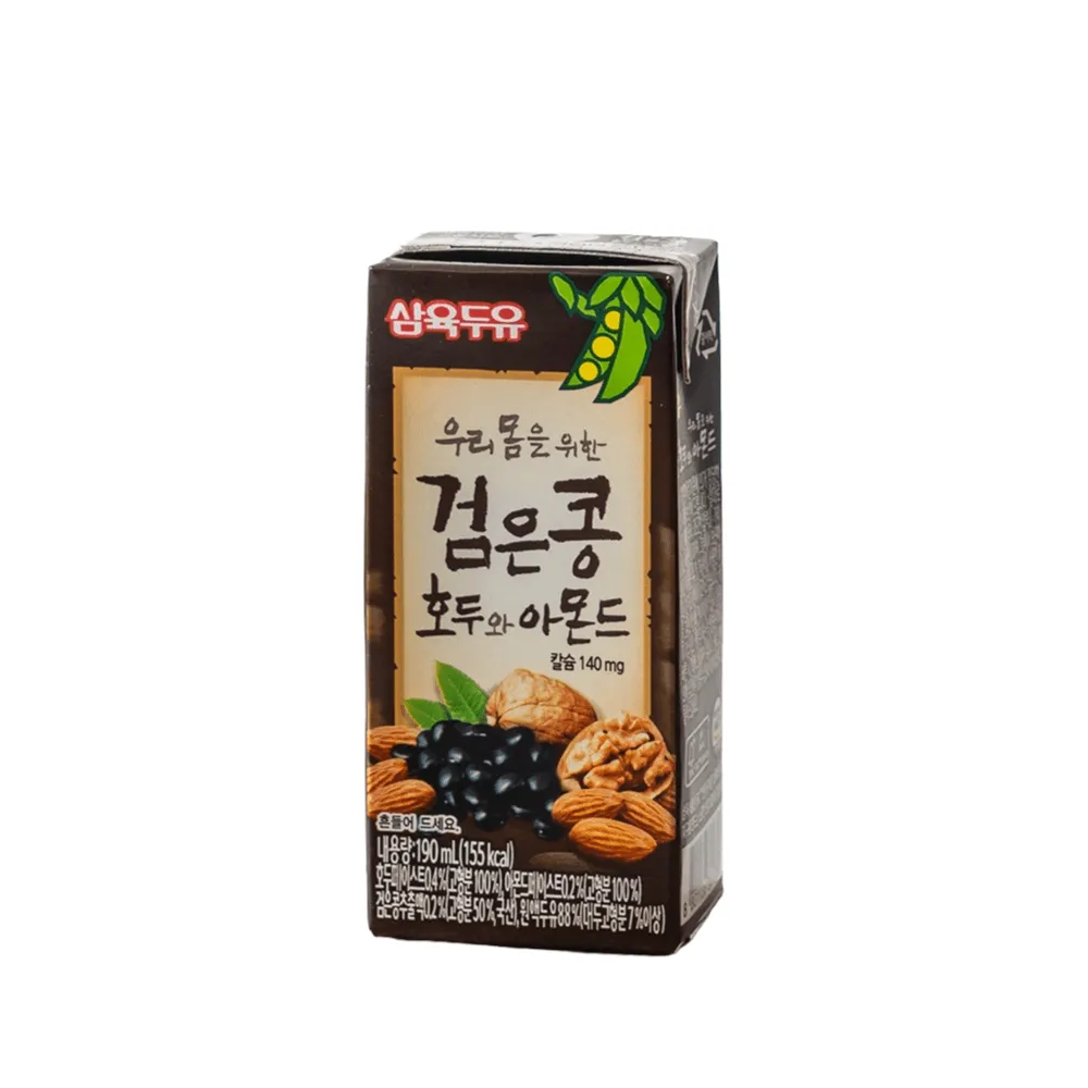 [GR-BEV-0072] 삼육 검은콩 호두와 아몬드(팩) 190ML