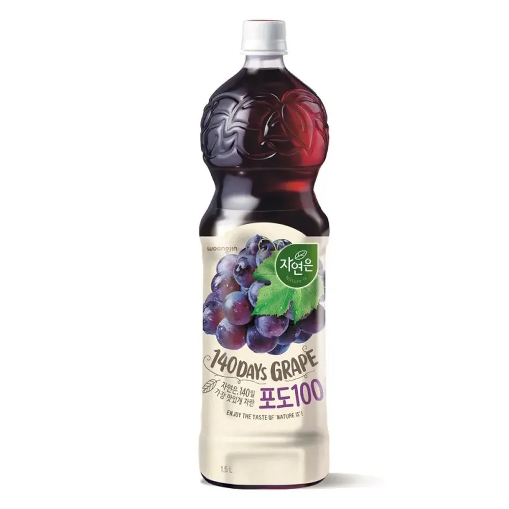 [GR-BEV-0087] 웅진 자연은 포도 1.5 L
