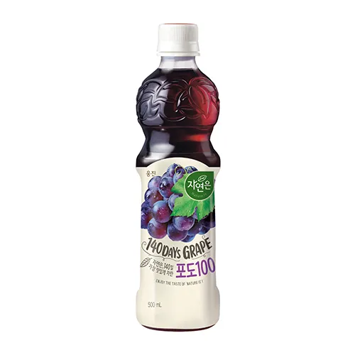 [GR-BEV-0090] WOONGJIN Soft Grape Drink 500ML