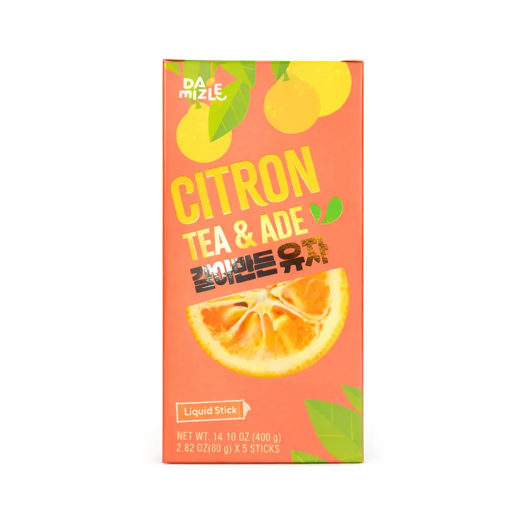 [GR-BEV-0097] 다정 유자스틱 80G*5EA