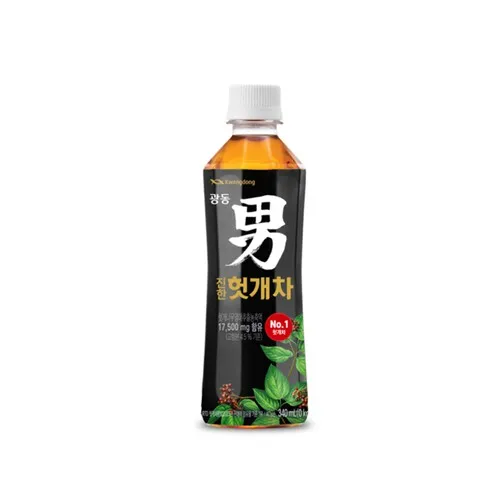 [GR-BEV-0120] 광동 힘찬하루 헛개차(PET) 340ML