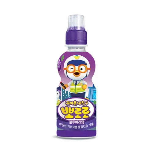 팔도음료 뽀로로(블루베리/PET) 235ML