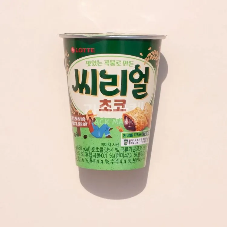 [GR-BREAK-0001] LOTTE Snack – Cereal Cup 89G
