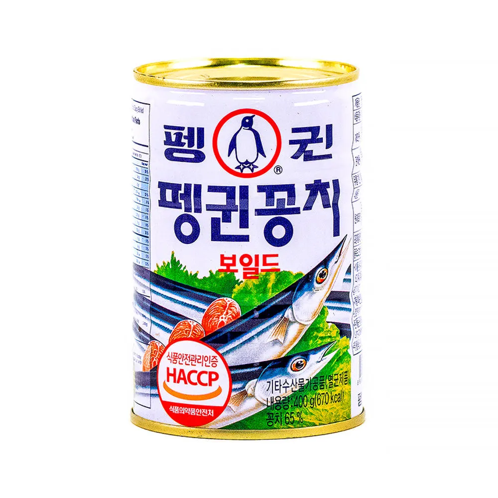 [GR-CANNED-0012] 펭귄 꽁치통조림 400G