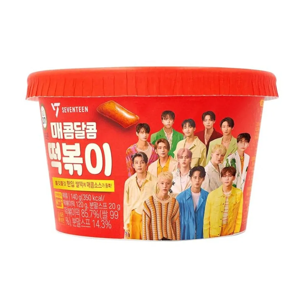 [GR-RAMEN-0006] hy-세븐틴 컵떡볶이(매운맛) (Exp: 15-Sep-2026)