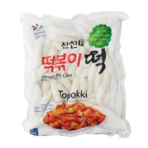 SHINSUNMI Rice Cake – Tteokbokki (KMF Halal) 8/1.2KG