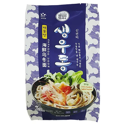신선미 생우동 (해물맛/2인분) 2*215G