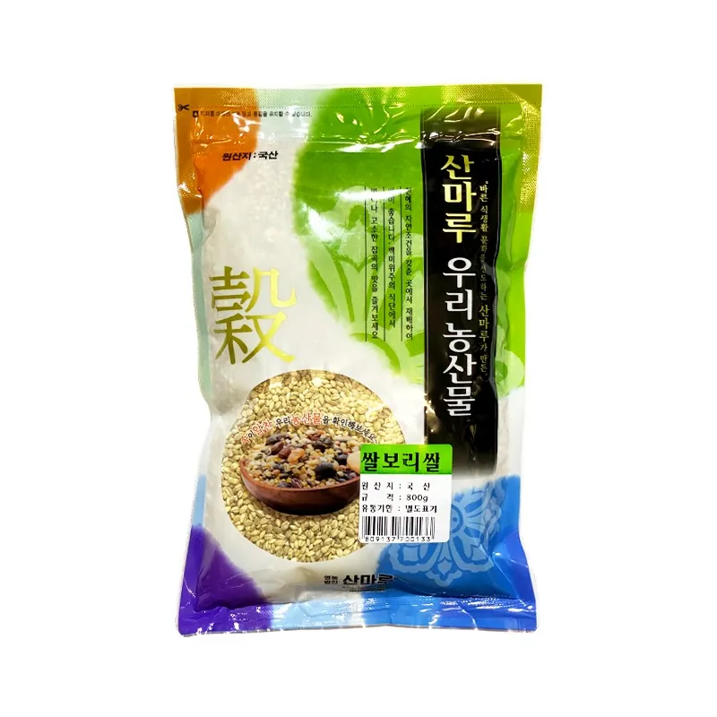 [GR-RICE-0029] WOORI Rice and Barley 800G