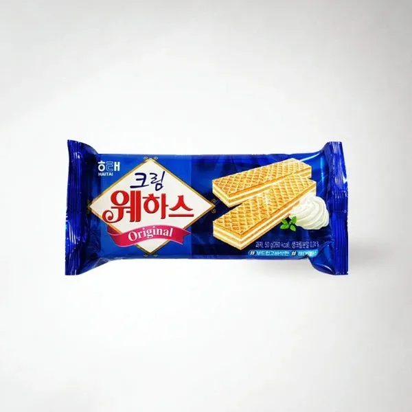 HAITAI Sweet Biscuits – Wafer Cream (50G*40EA)