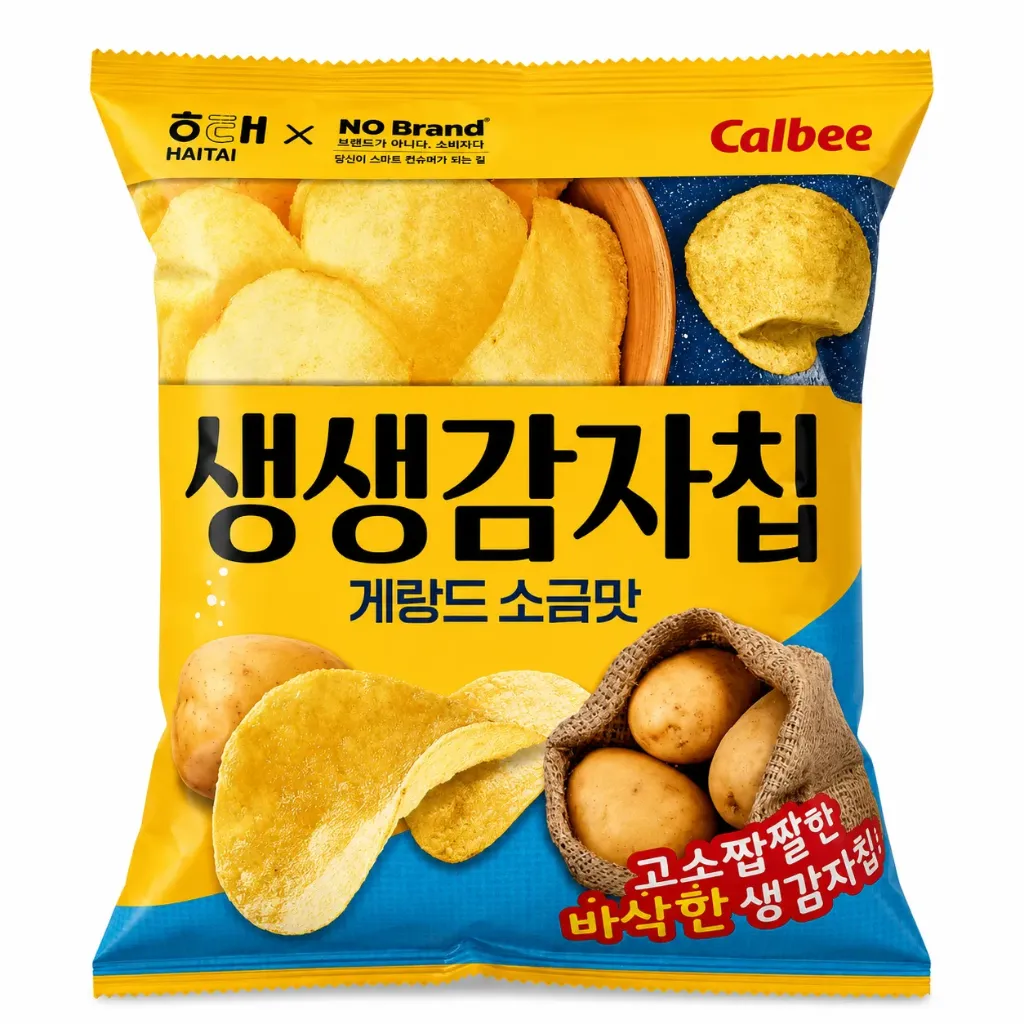 [GR-SNACK-0014] EMART Snack – Gamjachip Salt 110G