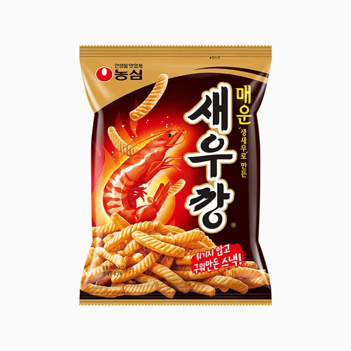 NONGSHIM Snack – Hot Shrimp (90G*20EA)