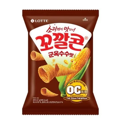 [GR-SNACK-0038] 롯데 꼬깔콘(군옥수수맛) 134G