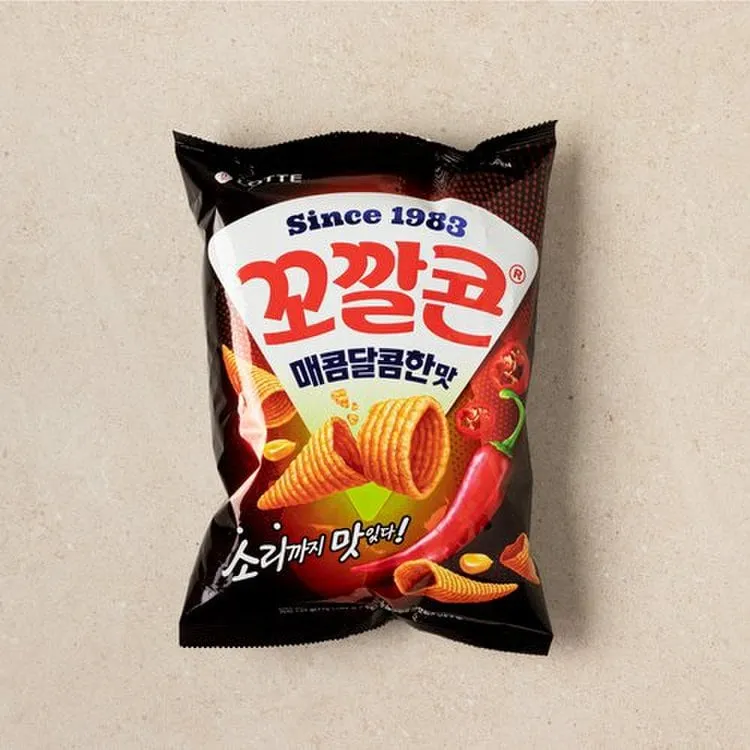 [GR-SNACK-0039] 롯데 꼬깔콘(매콤달콤맛) 134G
