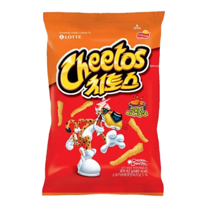 [GR-SNACK-0045] 롯데 치토스 스모키바베큐맛 82G