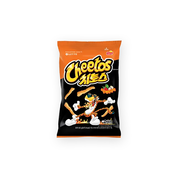 [GR-SNACK-0046] LOTTE Snack – Cheetos Hot 82G