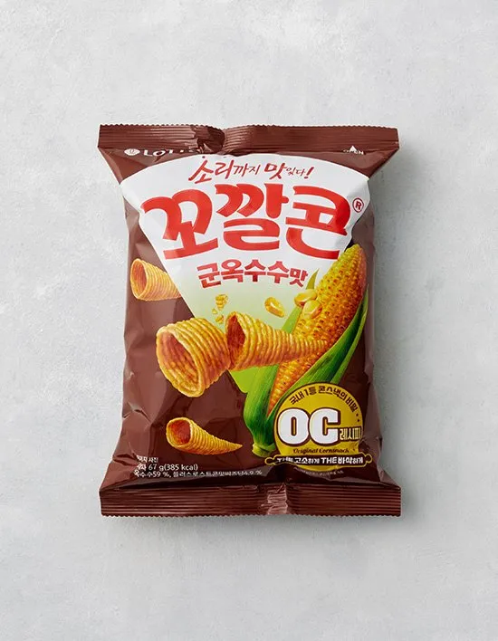 [GR-SNACK-0048] LOTTE Snack – Kkokkalcorn Oksusu 67G