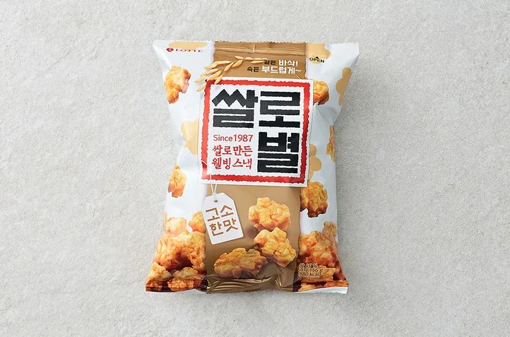 [GR-SNACK-0052] LOTTE Snack – Rice Star Original 78G