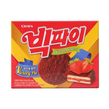 [GR-SNACK-0068] CROWN Sweet Pie – Vic Pie 216G