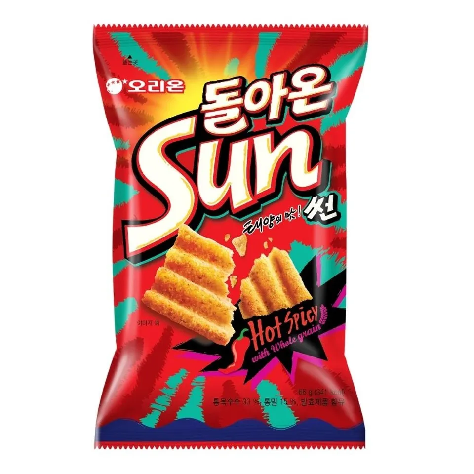 ORION Sunchip Hot Spicy Snack 66G