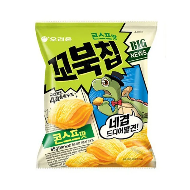 ORION Snack – Turtle Chip Corn 120G