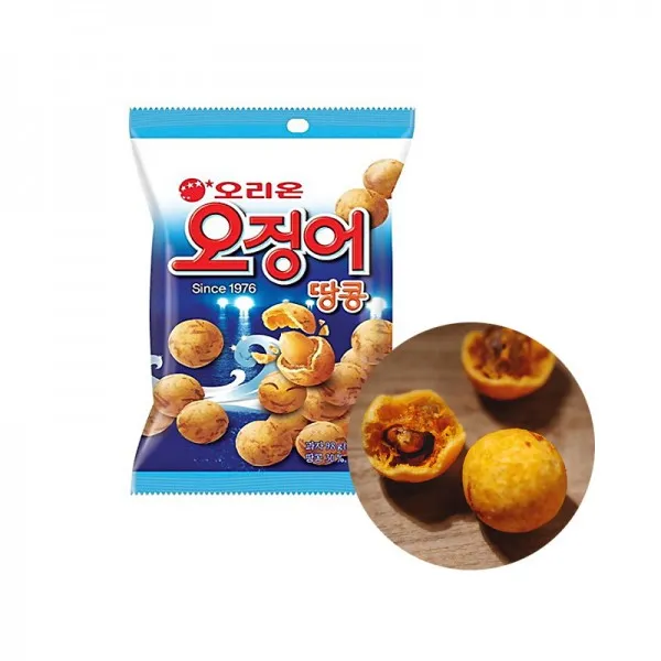 [GR-SNACK-0101] ORION Snack – Squid Peanuts 98G