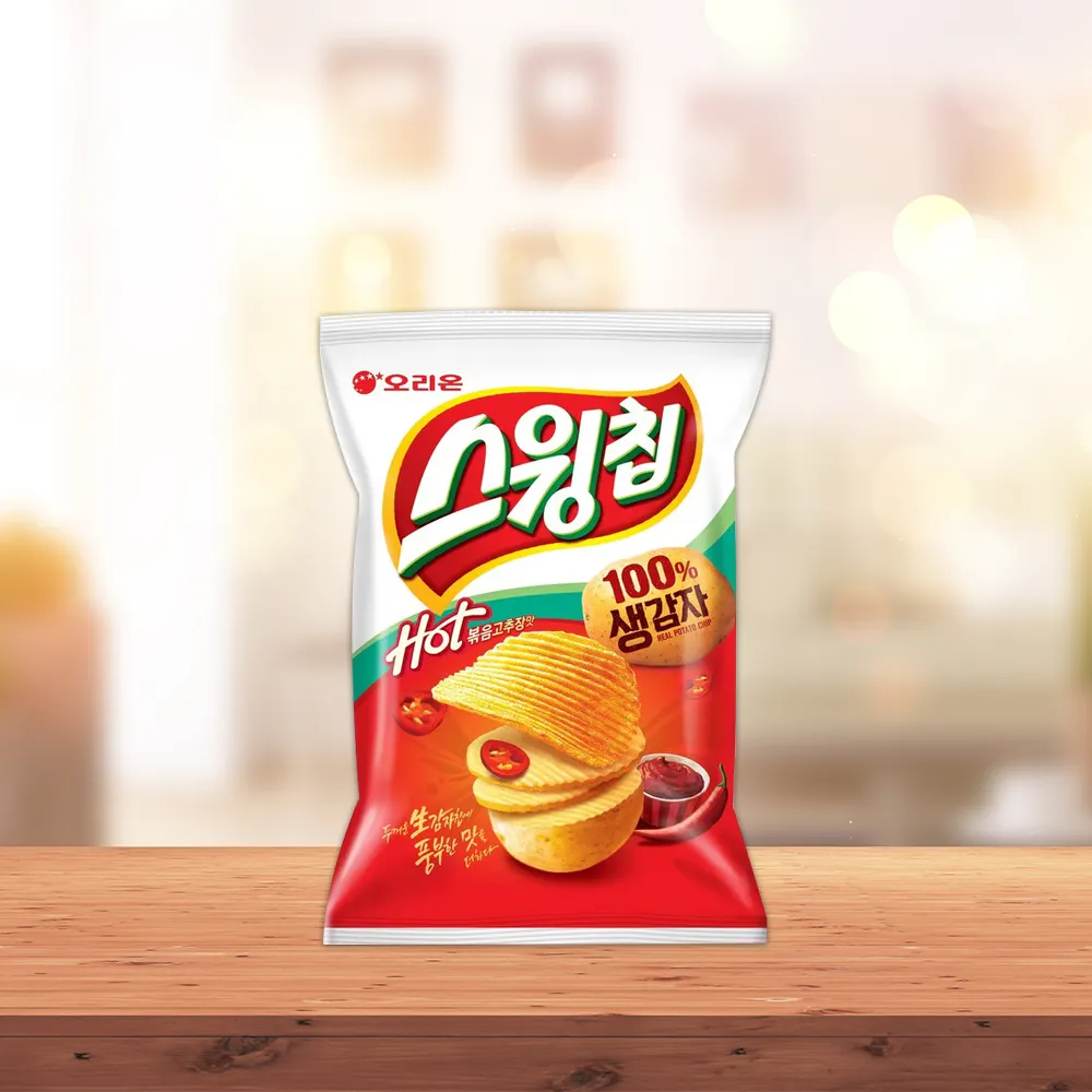 [GR-SNACK-0102] 오리온 스윙칩(볶음고추장맛) 60G