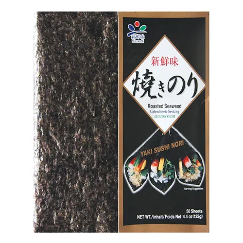 [GR-SNACK-0123] SHINSUNMI Yakinori - Seaweed 50SHTS(125G)