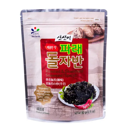 SHINSUNMI Roasted & Seasoned Seaweed – Spicy 60G
