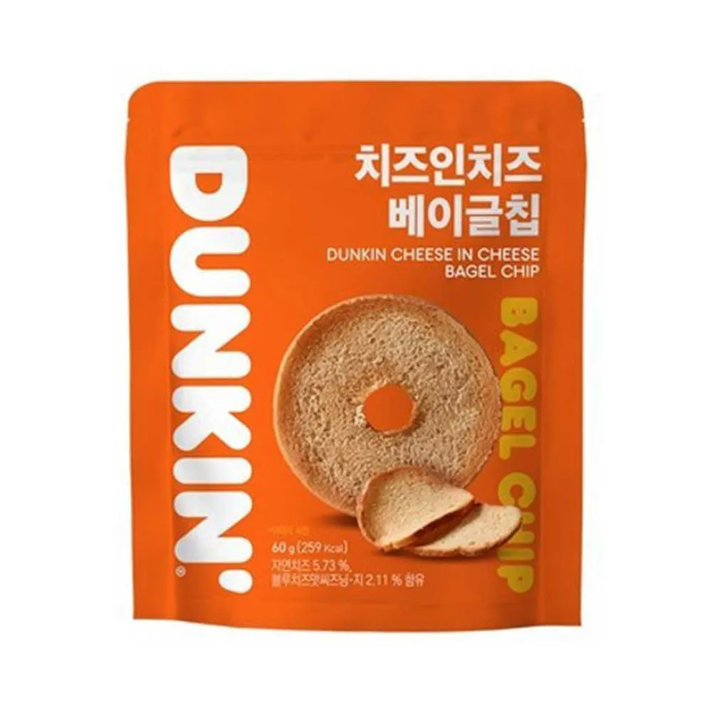 [GR-SNACK-0131] DD 치즈인치즈 베이글칩 60G (Exp: 30-Aug-2026)
