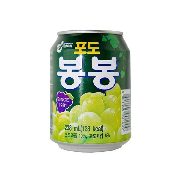 [GR-BEV-0134] 해태 봉봉 포도 238ml