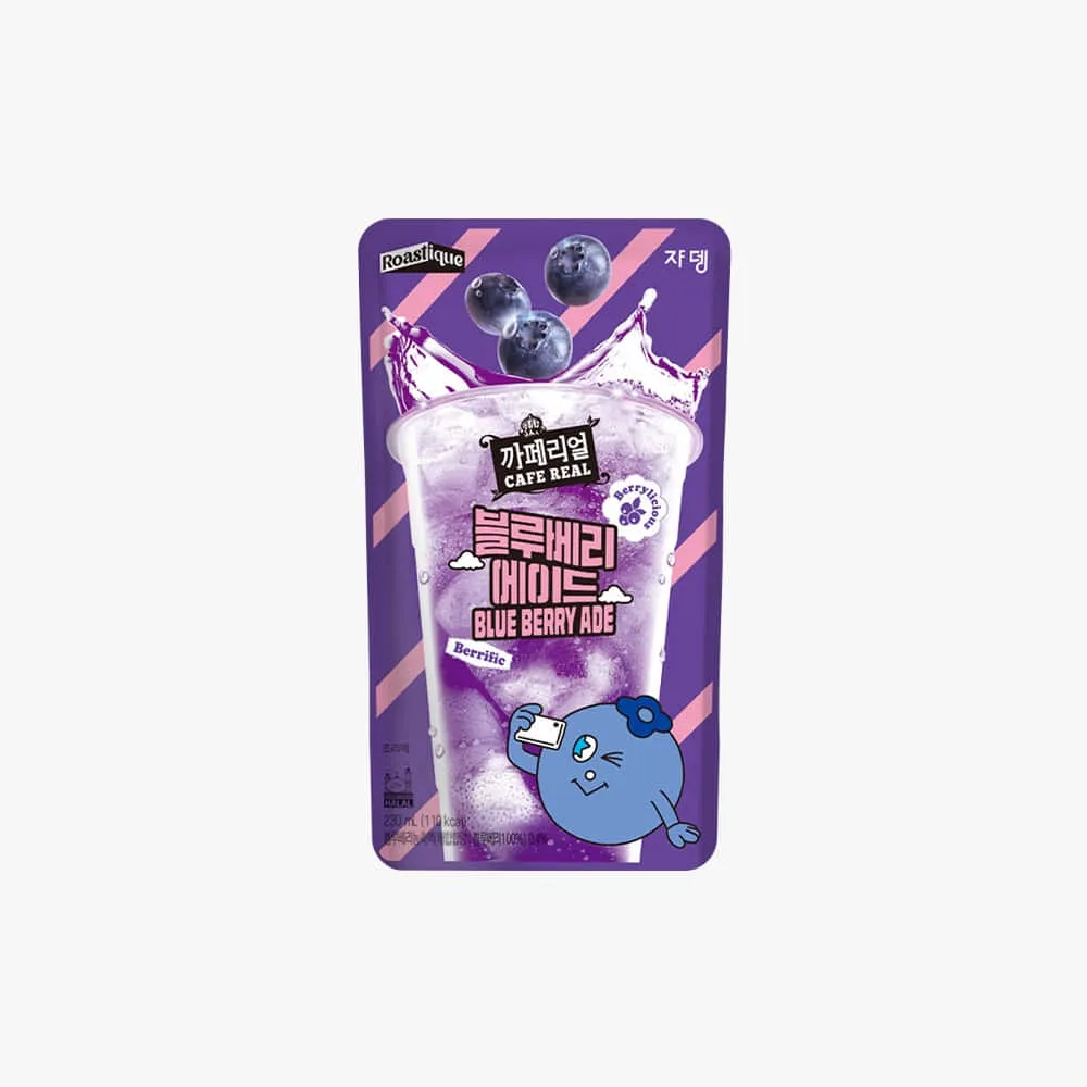 [GR-BEV-0144] Jardin Café Real Blue Berry Ade 230ml