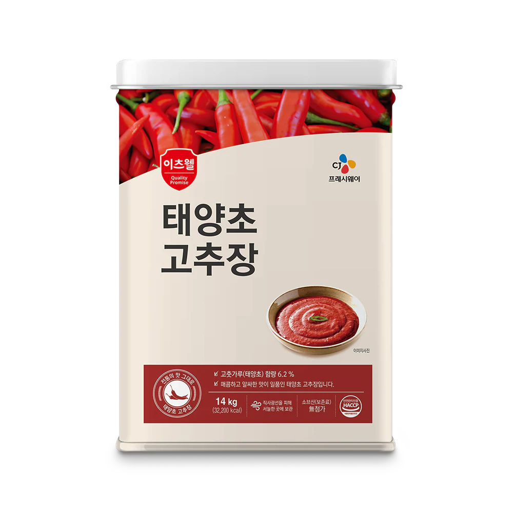 CJ Freshway Gochujang, Hot Pepper Paste 14kg