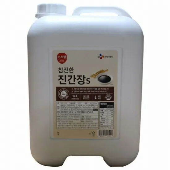 [GR-SAUCE-0012] CJ 프레시웨이 진간장 S 14kg