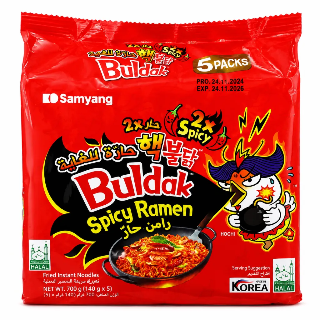 [GR-RAMEN-0063] SAMYANG Buldak Ramen 2X Extreme 140G X 5