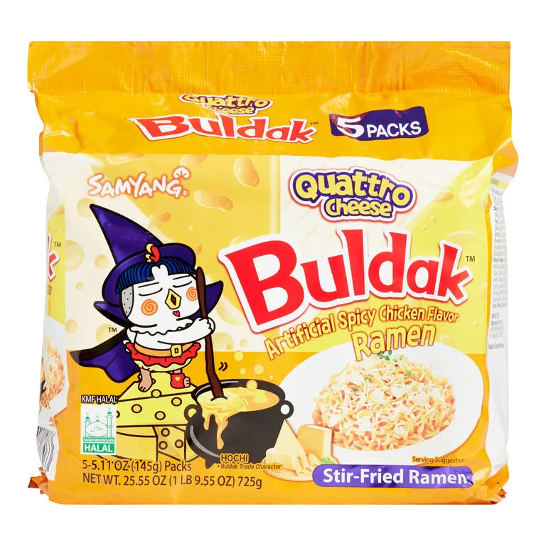 [GR-RAMEN-0023] SAMYANG Instant Noodle Quattro Cheese-145G*5