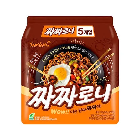삼양 짜짜로니 멀티팩 700g (내수용)