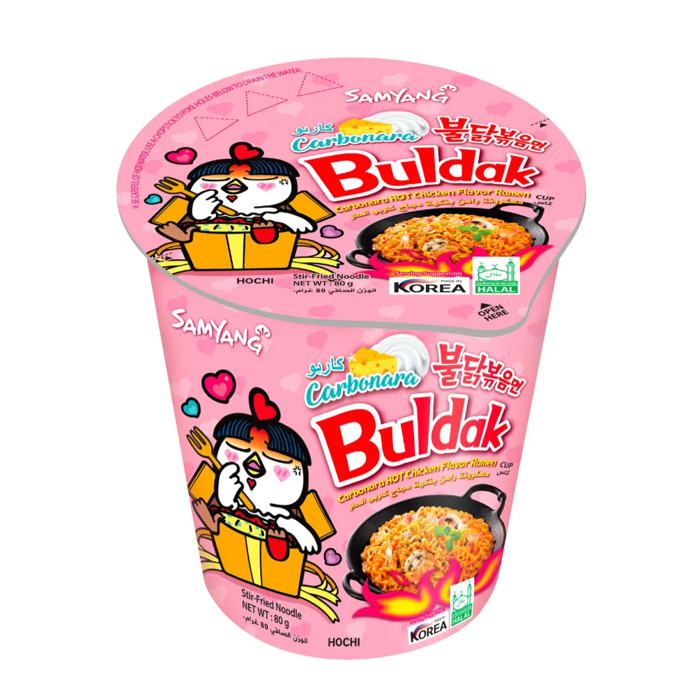 [GR-RAMEN-0039] SAMYANG Cup Noodle Carbonara 80G