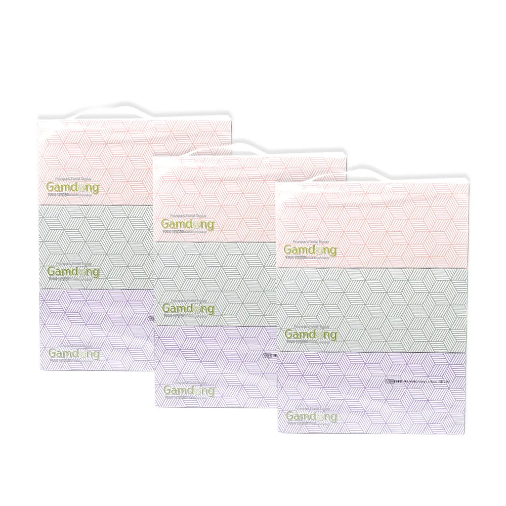 [GM-CLEAN-0009] Gamdong Box Tissue 180 Sheets x3