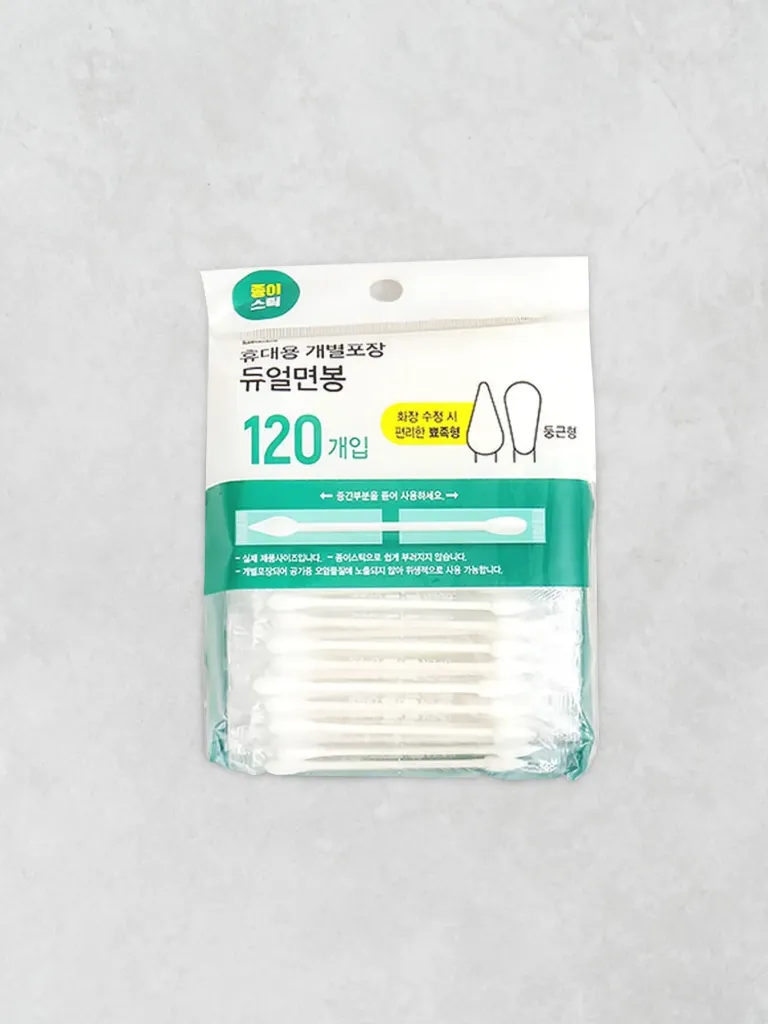 [GM-CLEAN-0013] Cotton Swabs Dual Type Individually Packed 120pcs