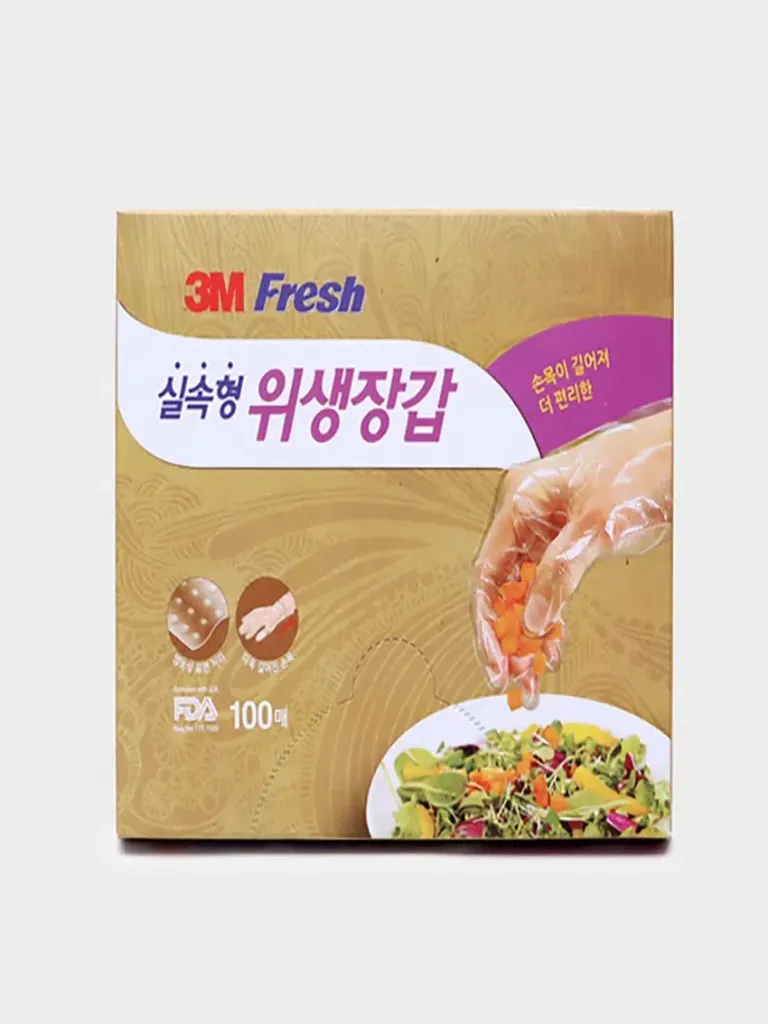 [GM-CLEAN-0016] 3M Fresh Hygiene Gloves 100pcs