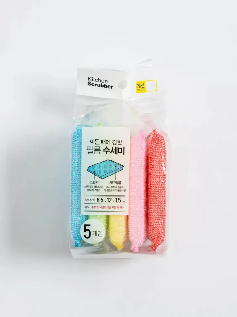 [GM-CLEAN-0023] 필름 수세미 5개입
